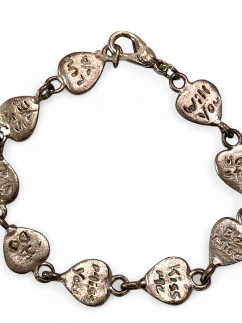 NWT Valentine Heart charm bracelet